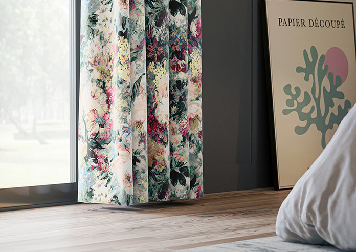 Philippa, Emerald - Made to Measure Curtains - Image 5